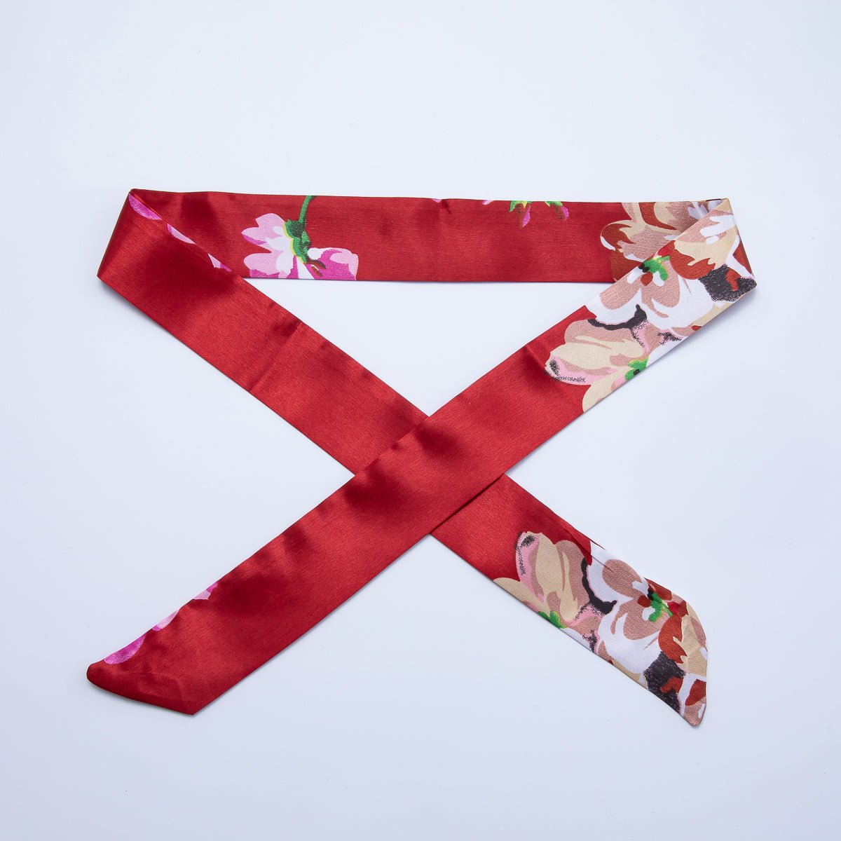 Modern Style 40mm Soft Faux Silk Bandana Scarf Necklace | WA-1932