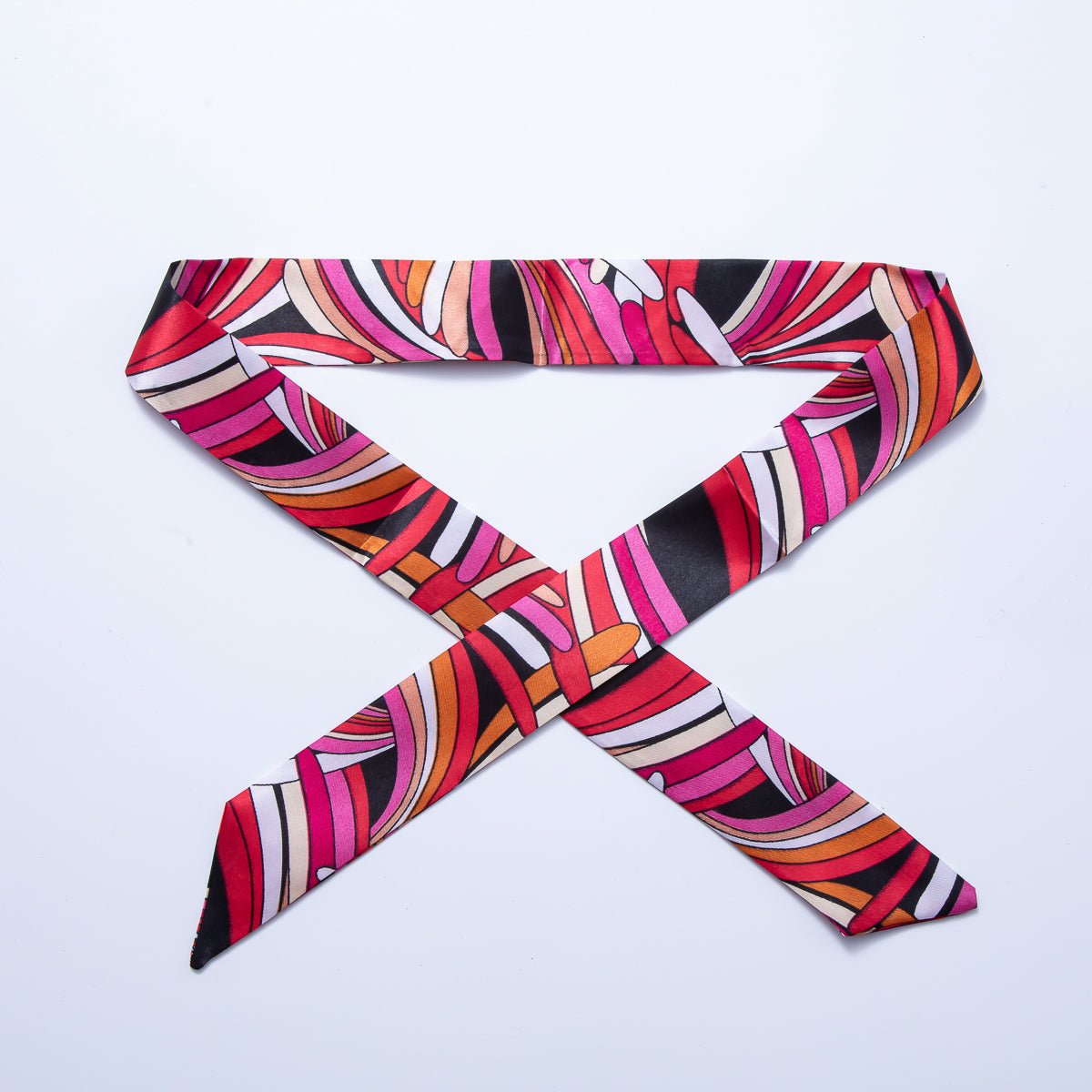 Modern Style 40mm Soft Faux Silk Bandana Scarf Necklace | WA-1932