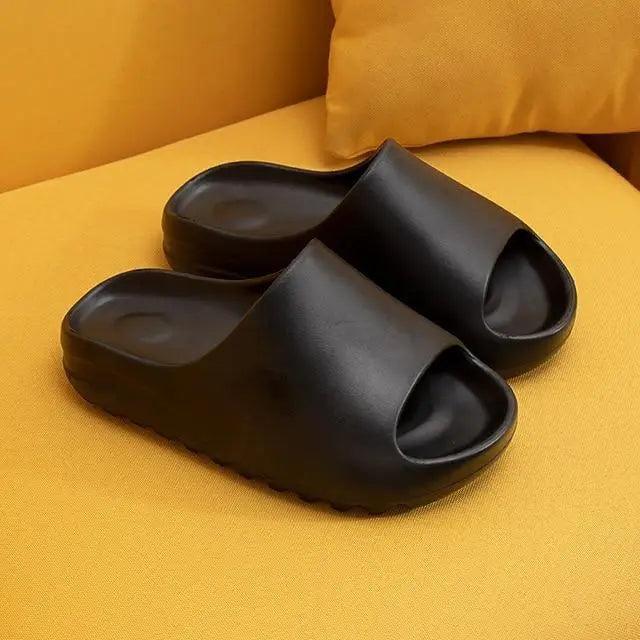 Modern Thick Soft Slippers Classic Non-slip Flip Flops Spa Slippers Indoor Outdoor Summer Unisex Flip Flops
