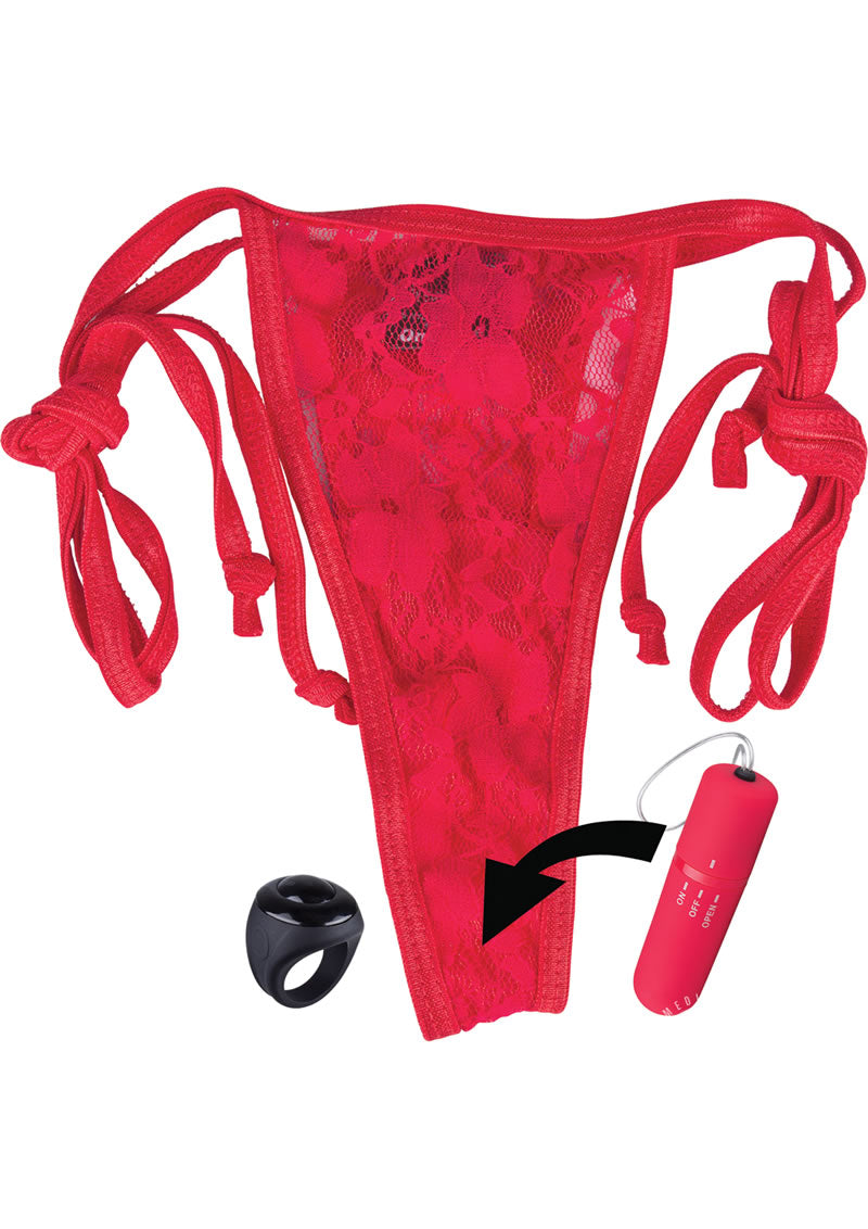 My Secret Vibrating Panty Set With Remote Control