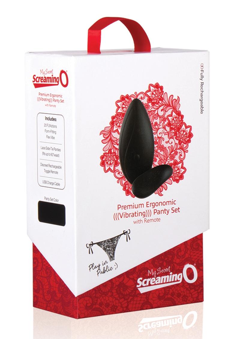 My Secret Premium Ergonomic Panty Vibe Set With Remote Control