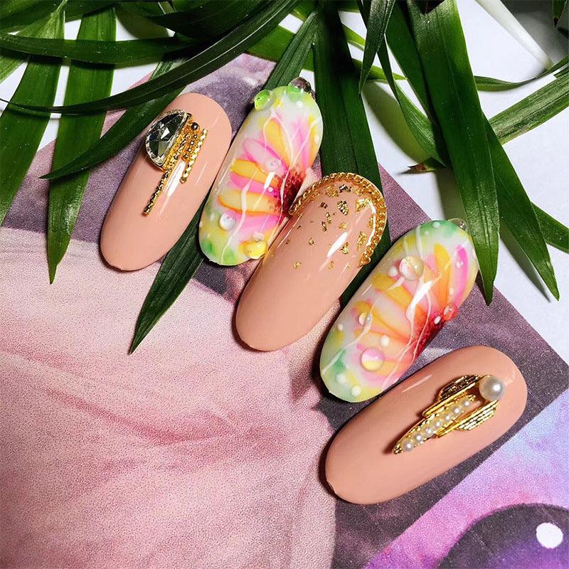 Nail Gel Polish In Style Water Droplets UV Fashion Nail Art Decoration Luxury Womens Design For Girls and Women Fashion Nail Gel