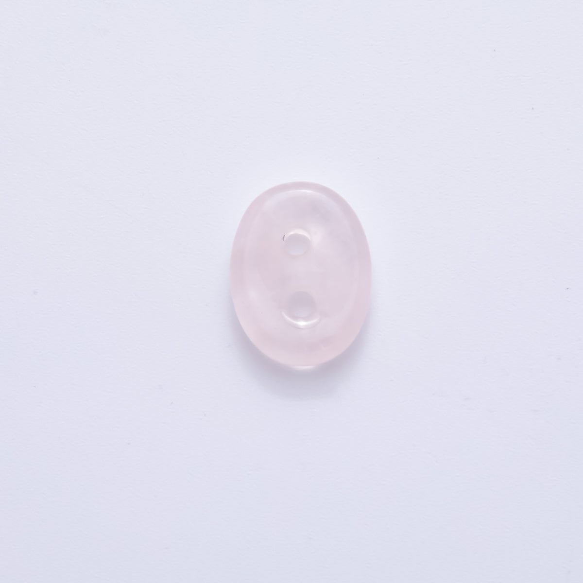 Natural Gemstone 2 Holes Button Spacer Beads | ZA1230 - ZA1233