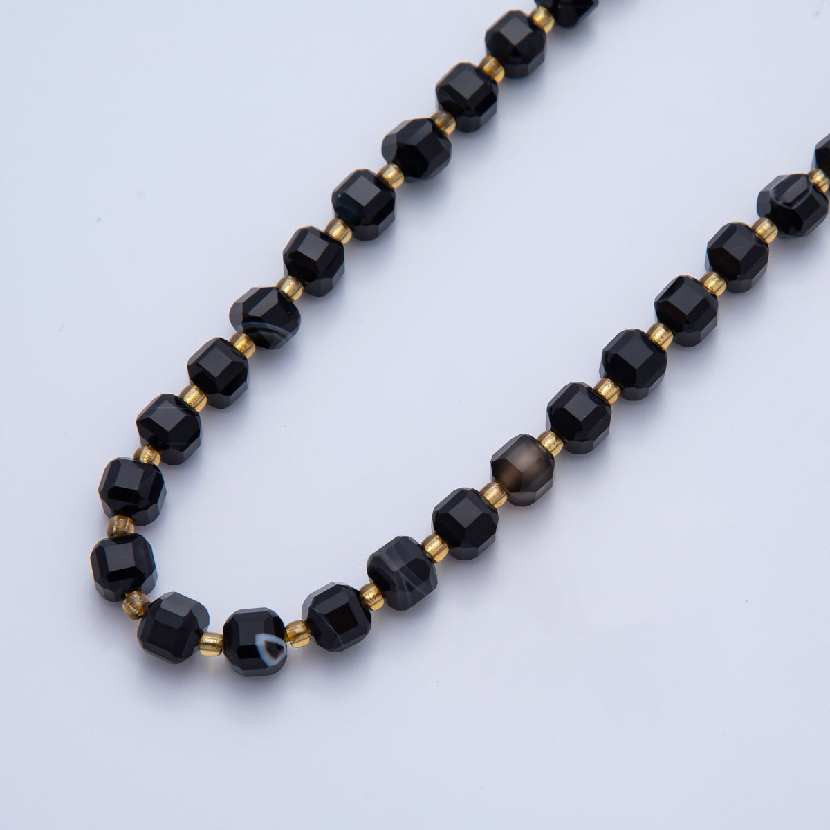 Natural Gemstone 6.5mm Multifaceted Cube Square Beads Strand Finding | WA-A3549 - WA-A3561
