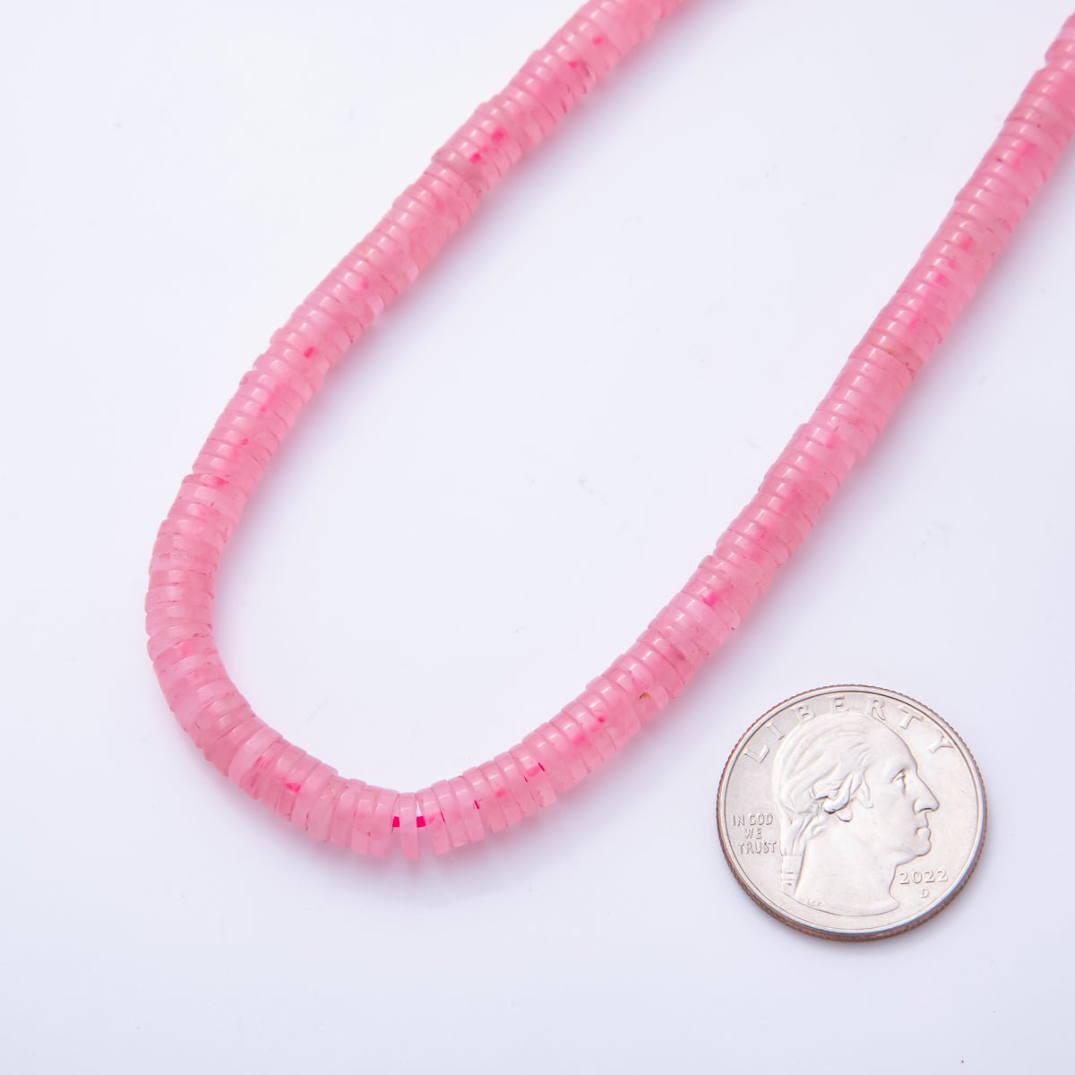 Natural Gemstone Heishi Beads 6mm x 1.5mm Flat Disc Coin Beads Strand Finding | WA-A3598 - WA-A3608