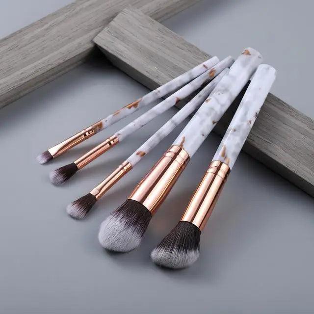 New Luxurious 12/8/5pcs Eye Lip Makeup Brushes Set Eyebrow Comb Eyelash Sponge Eyeshadow Silicone Face Mask Edge Control Brush Cosmetics
