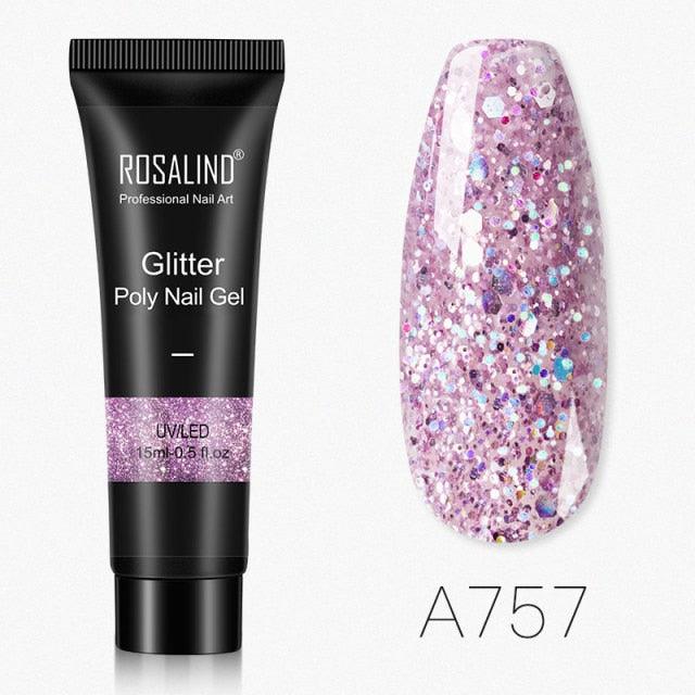 New Popular Nail Polish Gel 15ml UV Nail Extension Gel Permanent Nail Art Manicure Design Fashion Gel For Womens