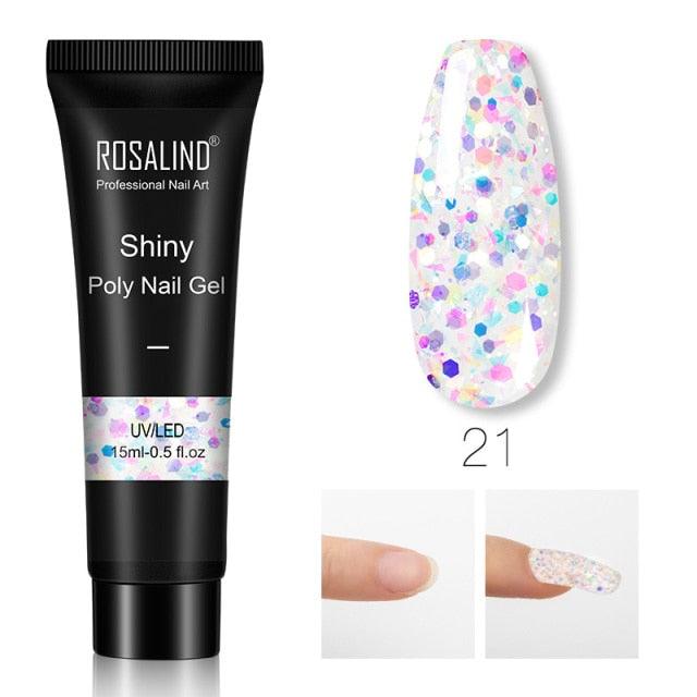 New Popular Nail Polish Gel 15ml UV Nail Extension Gel Permanent Nail Art Manicure Design Fashion Gel For Womens