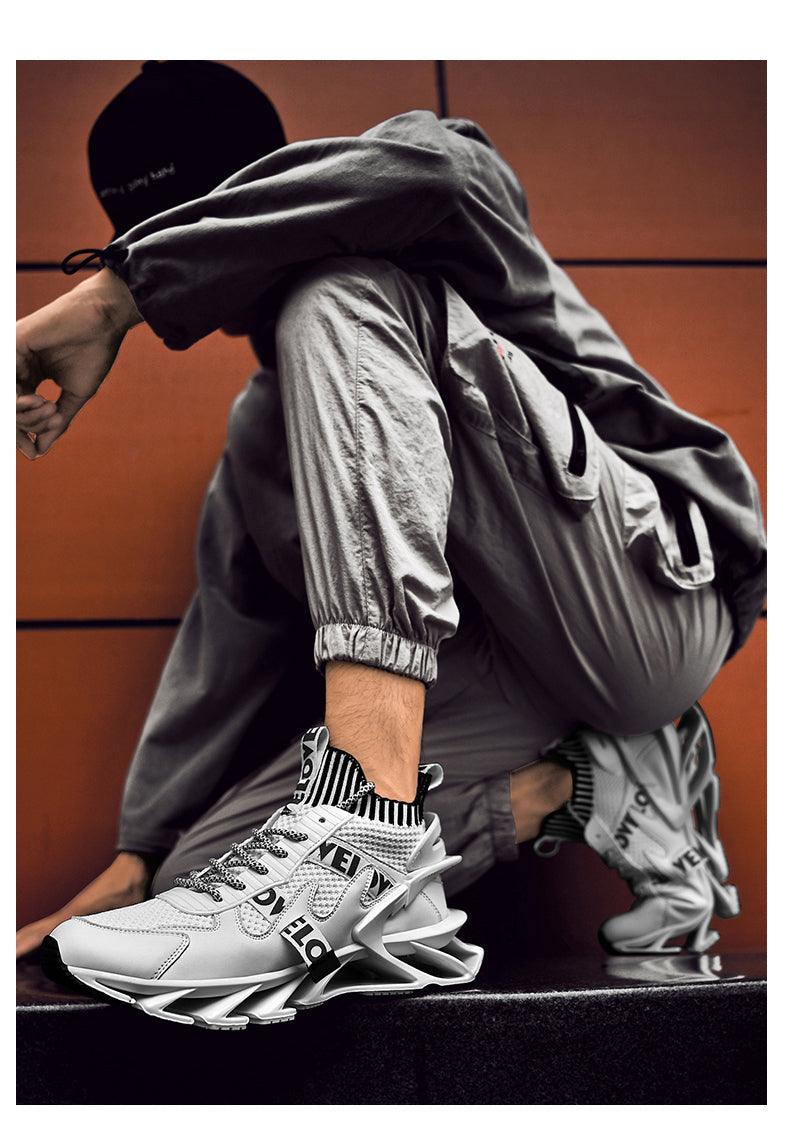 New Running Sneakers High Quality Breathable Mesh Sneakers For Jogging Walking Athletics Trainer Sports Men&
