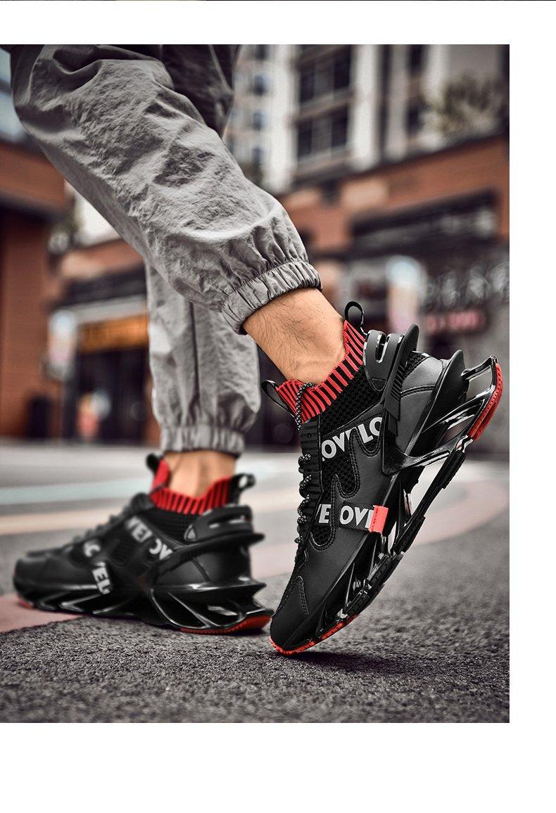 New Running Sneakers High Quality Breathable Mesh Sneakers For Jogging Walking Athletics Trainer Sports Men&
