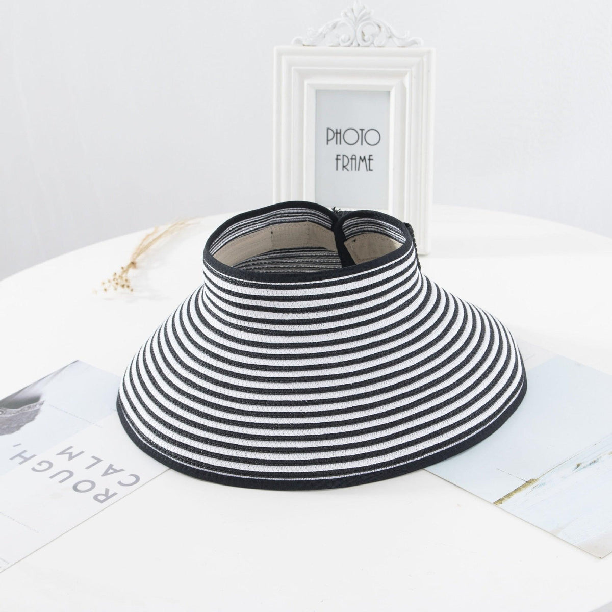 New Women Summer Visors Hat Foldable Sun Hat Wide Large Retro Hat Women&
