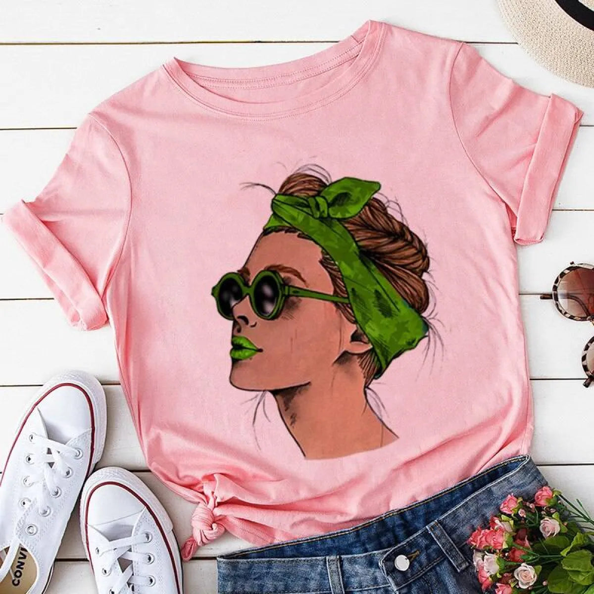 O-Neck Harajuku T-shirt