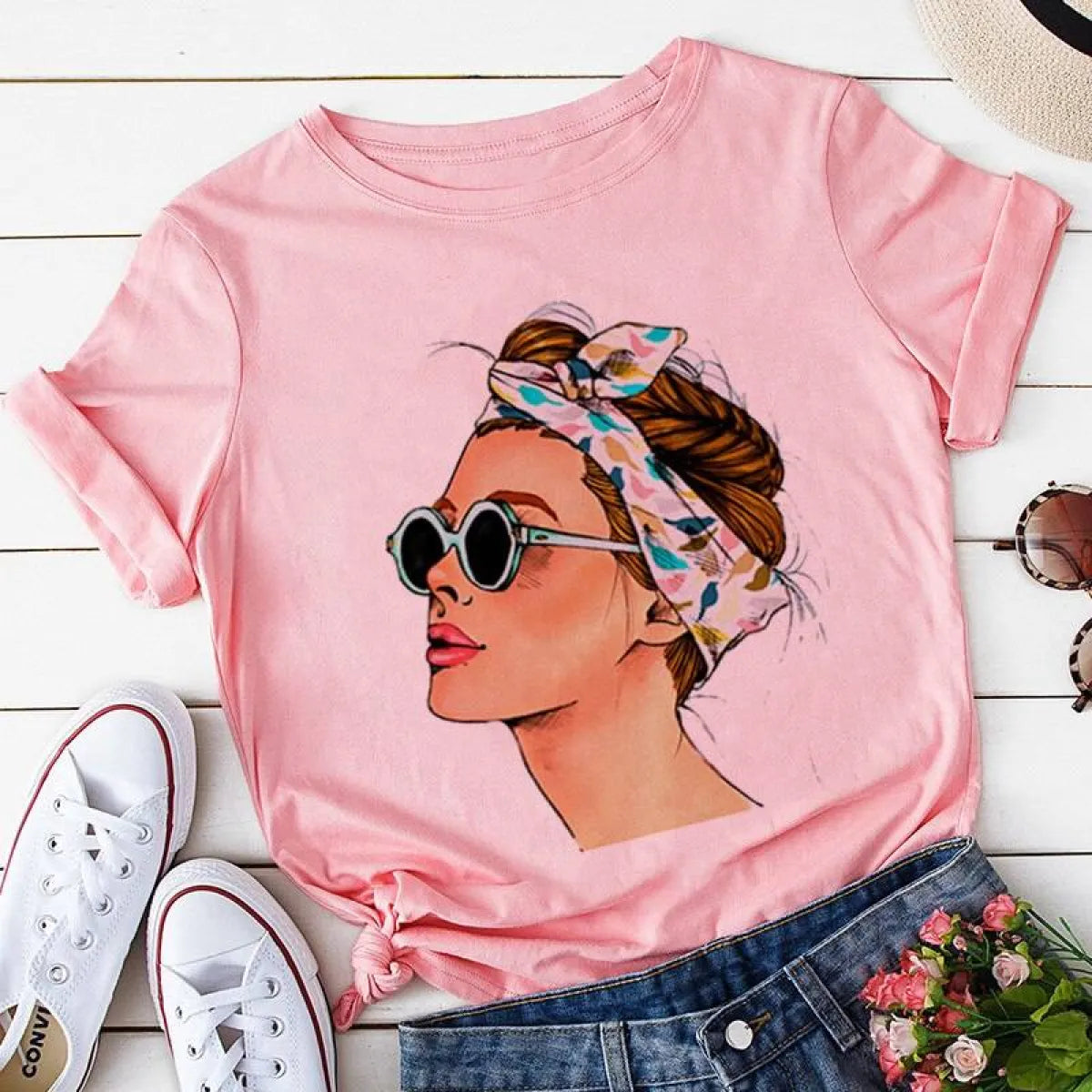 O-Neck Harajuku T-shirt