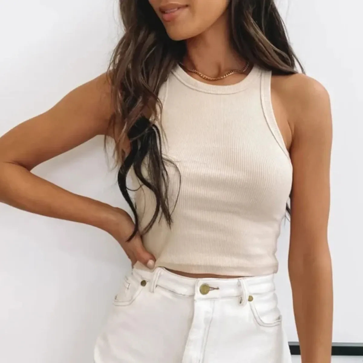 Sexy Off-Shoulder Crop Tops