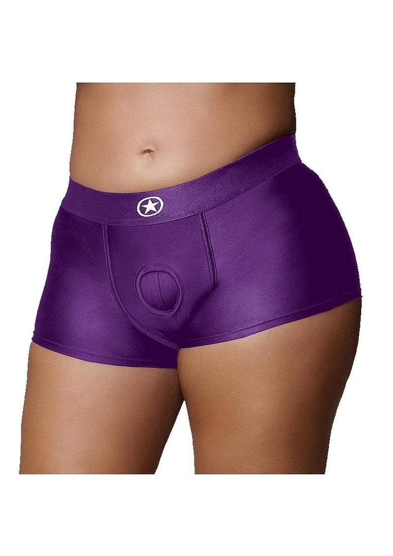 Ouch! Vibrating Strap-On Boxer With Bullet