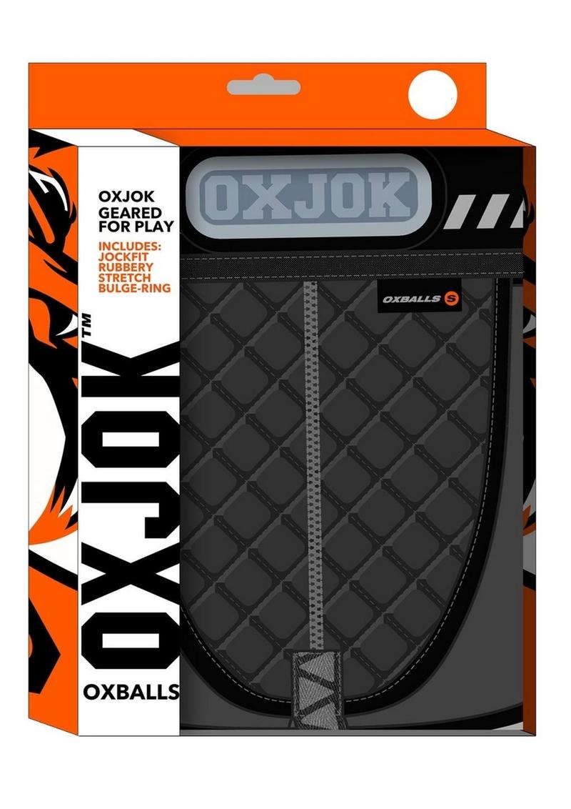 OXJOK Geared for Play Packer Cargo Quilt Slider Jock with Rubber Stretch Bulge
