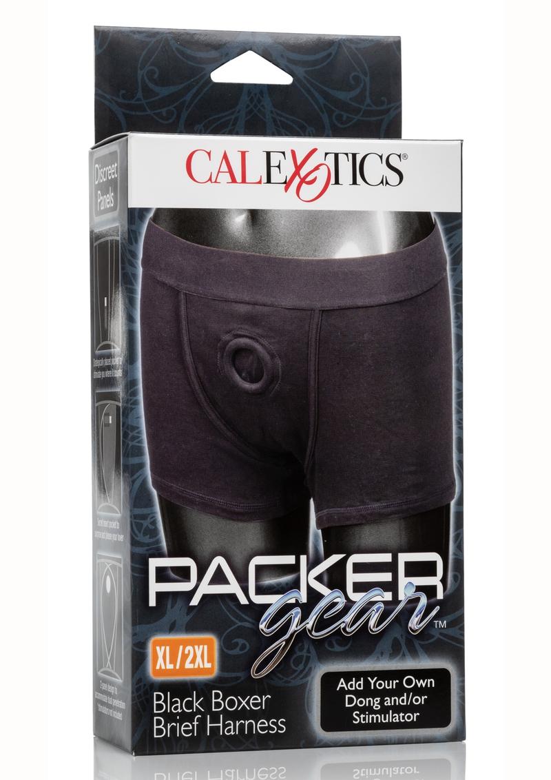 Packer Gear Black Boxer Brief Harness