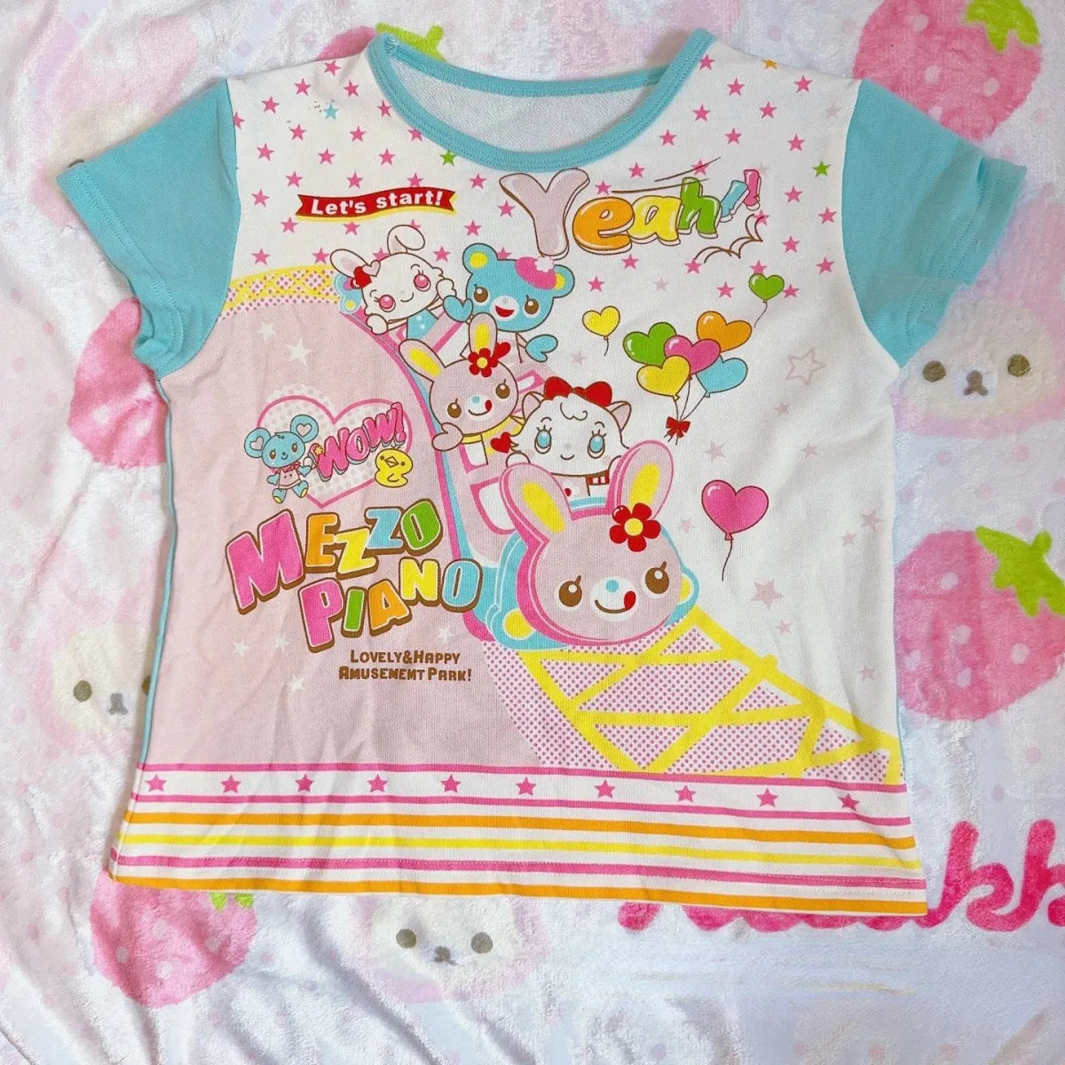 Pastel Kawaii Harajuku Crop Top β Cartoon Print Y2K Aesthetic Tee