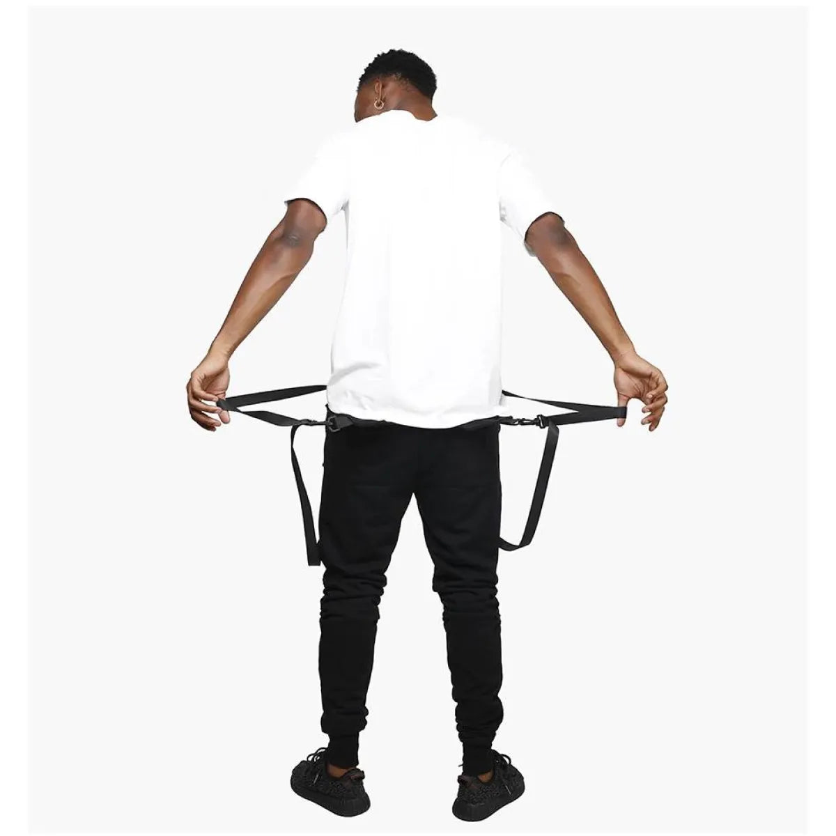 Patterned Cargo Sweatpants