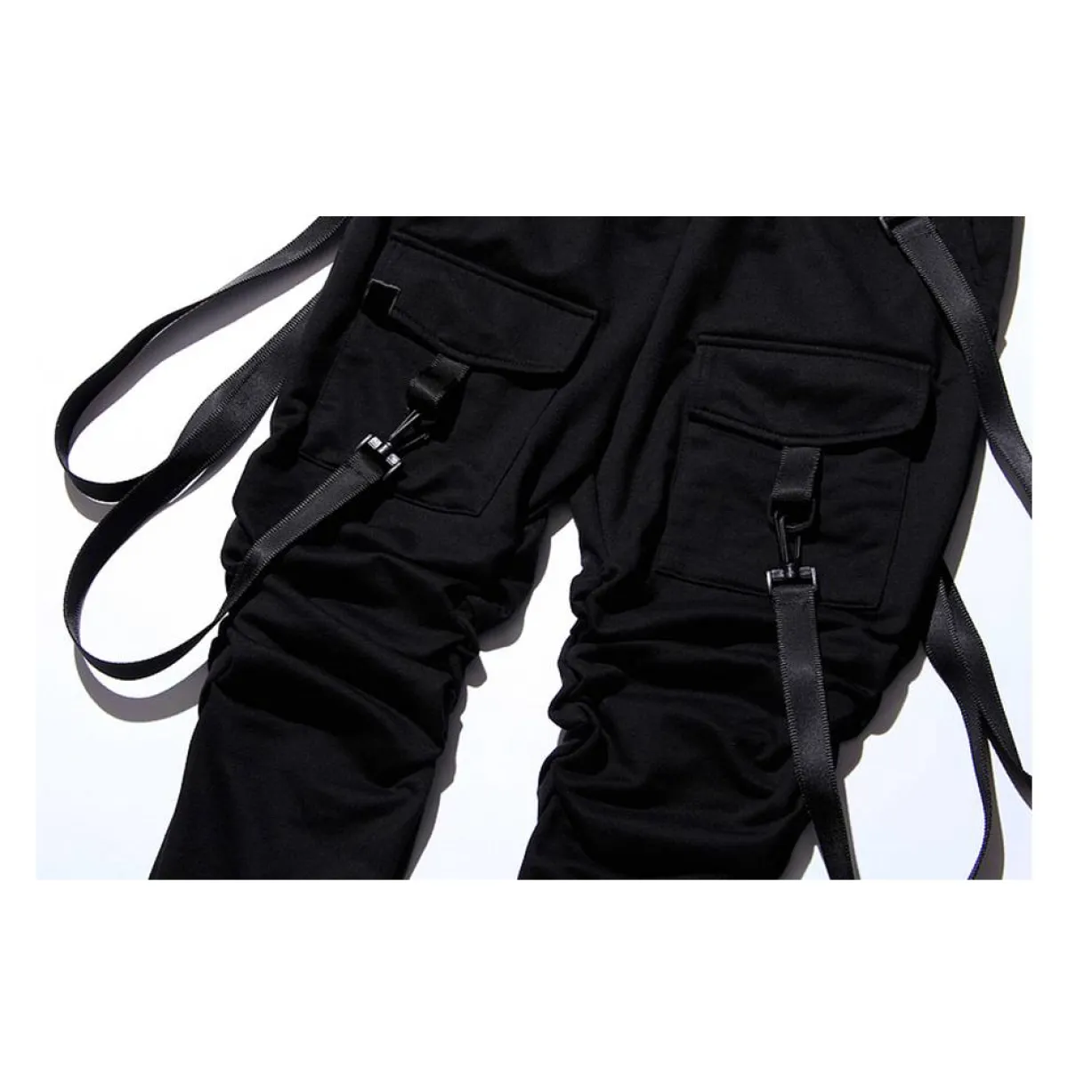 Patterned Cargo Sweatpants