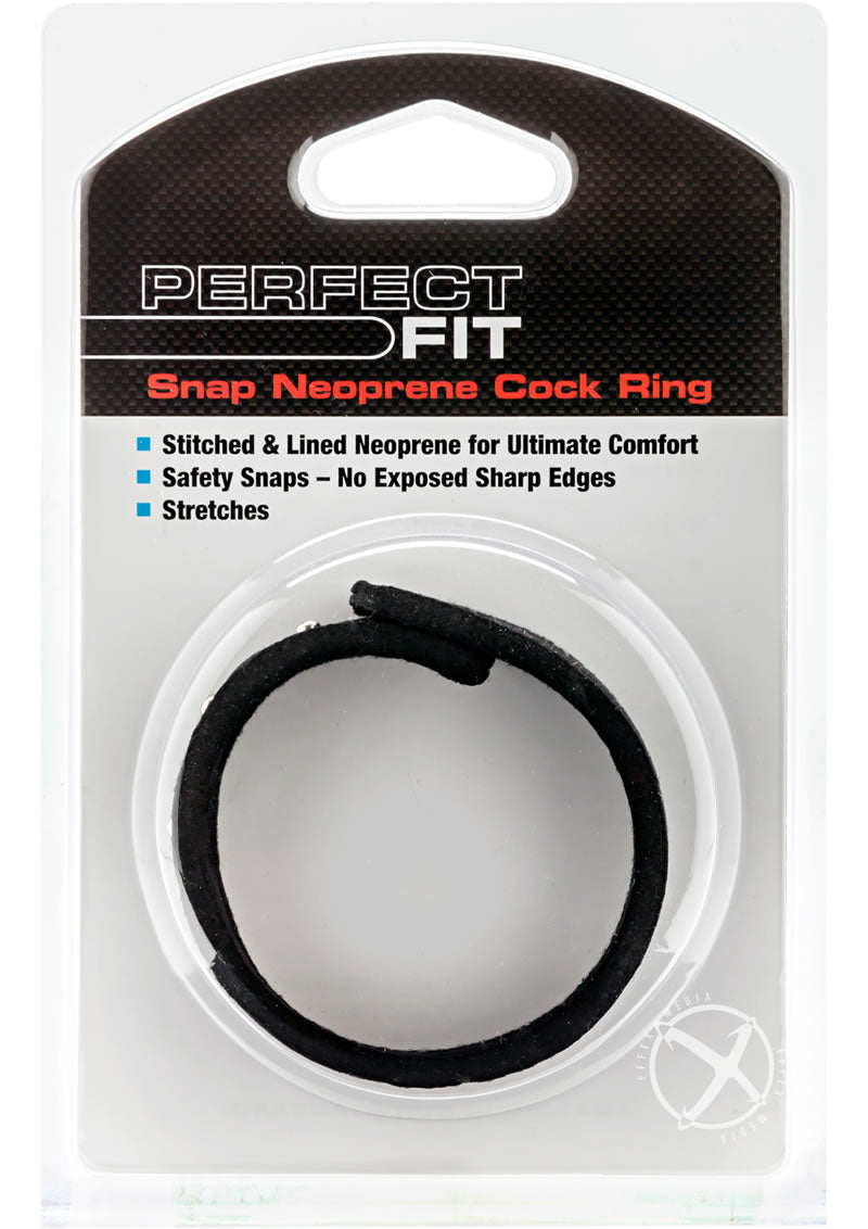 Perfect Fit Snap Neoprene Cock Ring