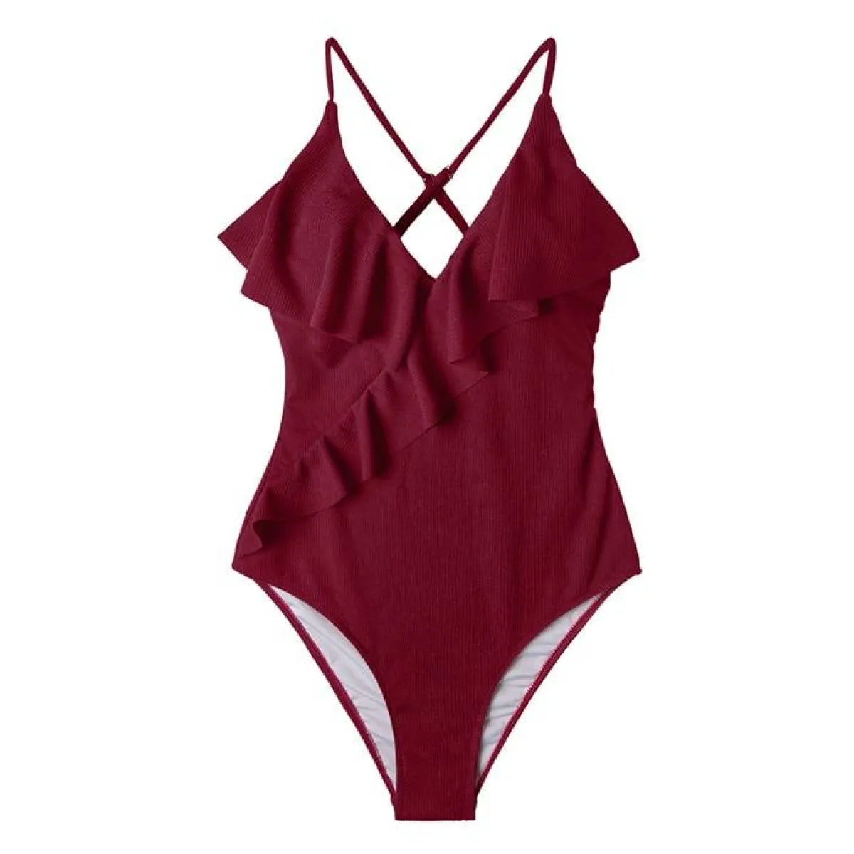 Ruffled One Piece Swimsuits