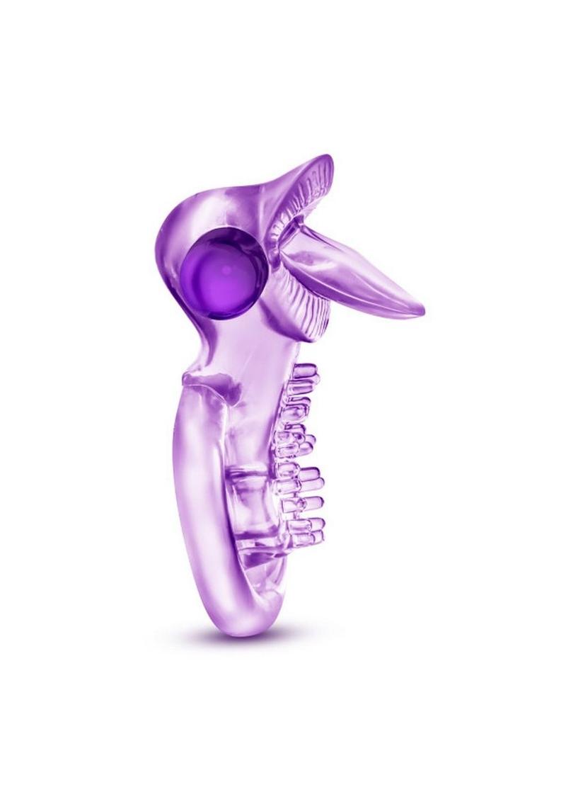 Play With Me Lick It Vibrating Double Strap