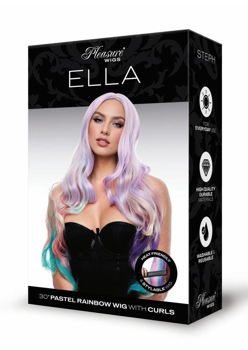 Pleasure Wigs Ella Pastel Rainbow Wig