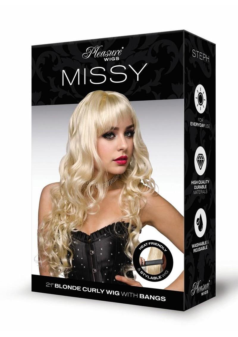 Missy Black Curly Wig