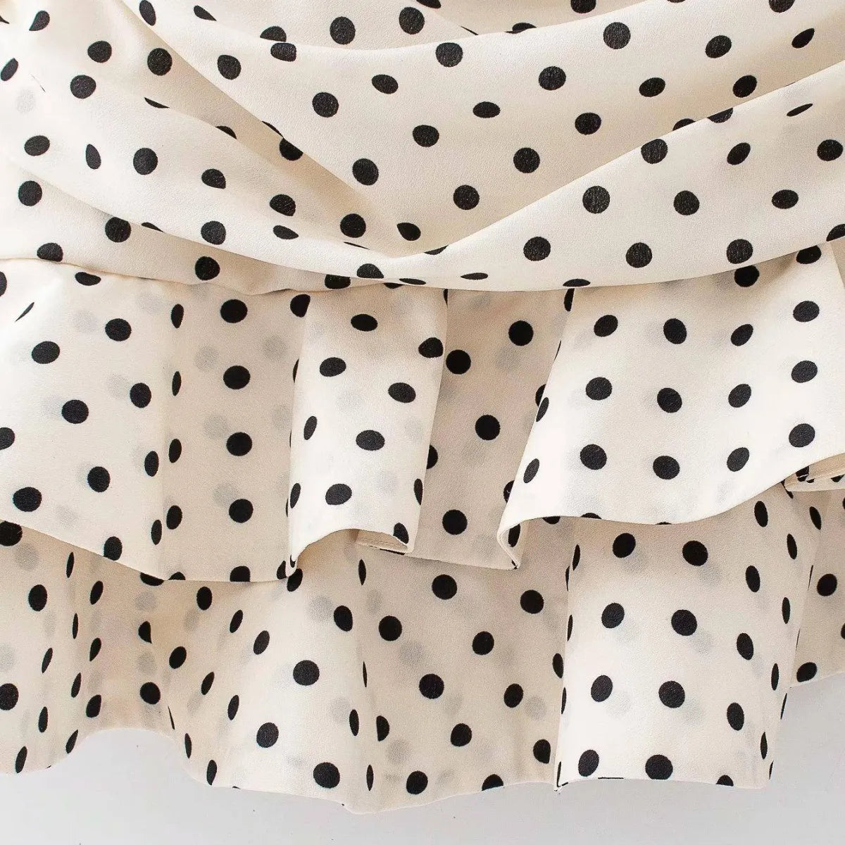 Mini Polka Dot Ruffle Skirt