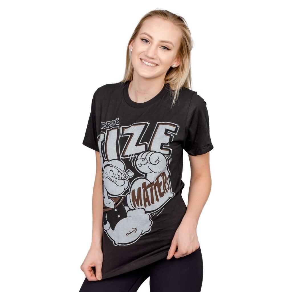 Popeye Size Matters Big Arms T-shirt