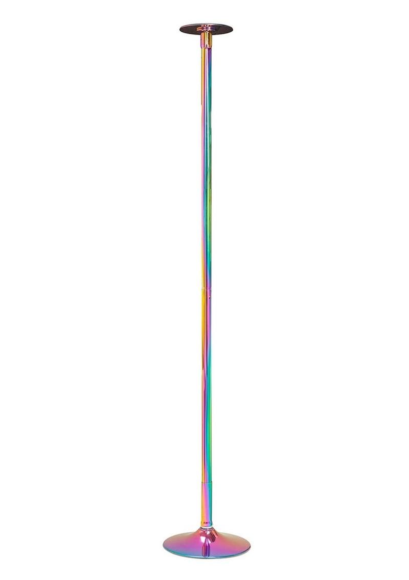 Power Pole Pro Rainbow Chrome Dance And Fitness Pole