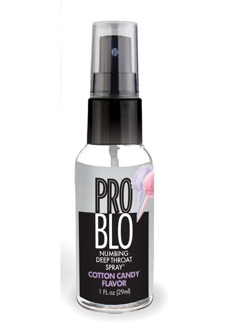 Pro Blo Numbing Deep Throat Spray Cotton Candy