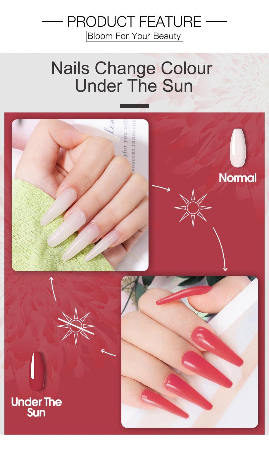 New Popular Nail Polish Gel 15ml UV Nail Extension Gel Permanent Nail Art Manicure Design Fashion Gel For Womens