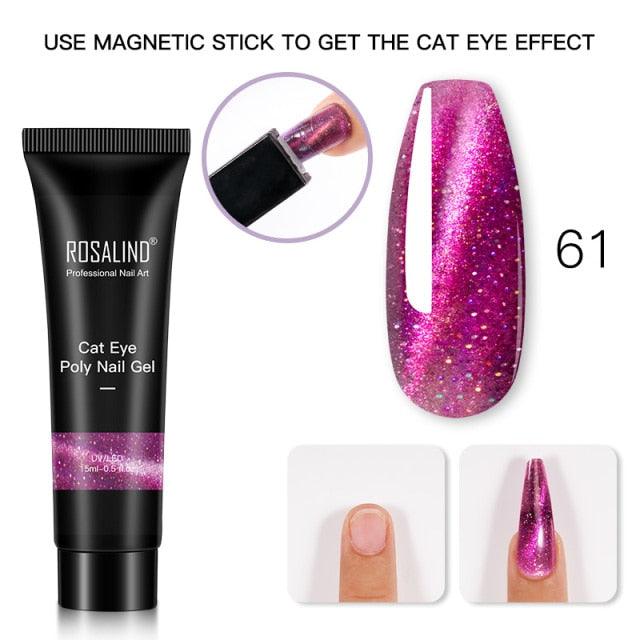 New Popular Nail Polish Gel 15ml UV Nail Extension Gel Permanent Nail Art Manicure Design Fashion Gel For Womens