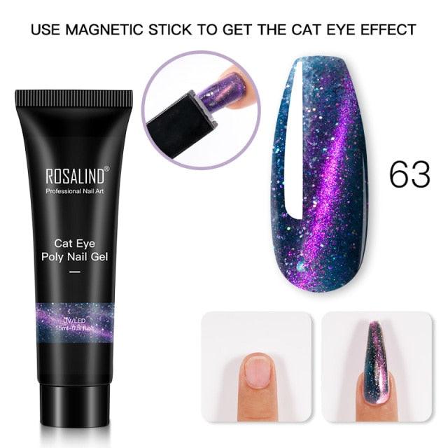New Popular Nail Polish Gel 15ml UV Nail Extension Gel Permanent Nail Art Manicure Design Fashion Gel For Womens