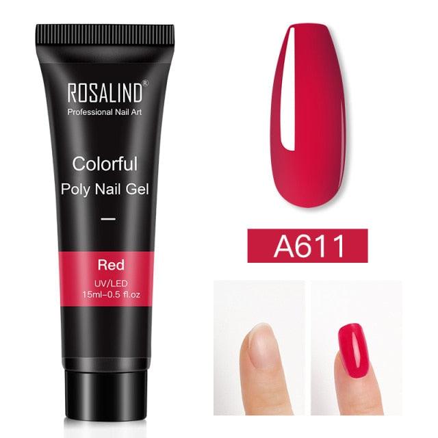 New Popular Nail Polish Gel 15ml UV Nail Extension Gel Permanent Nail Art Manicure Design Fashion Gel For Womens