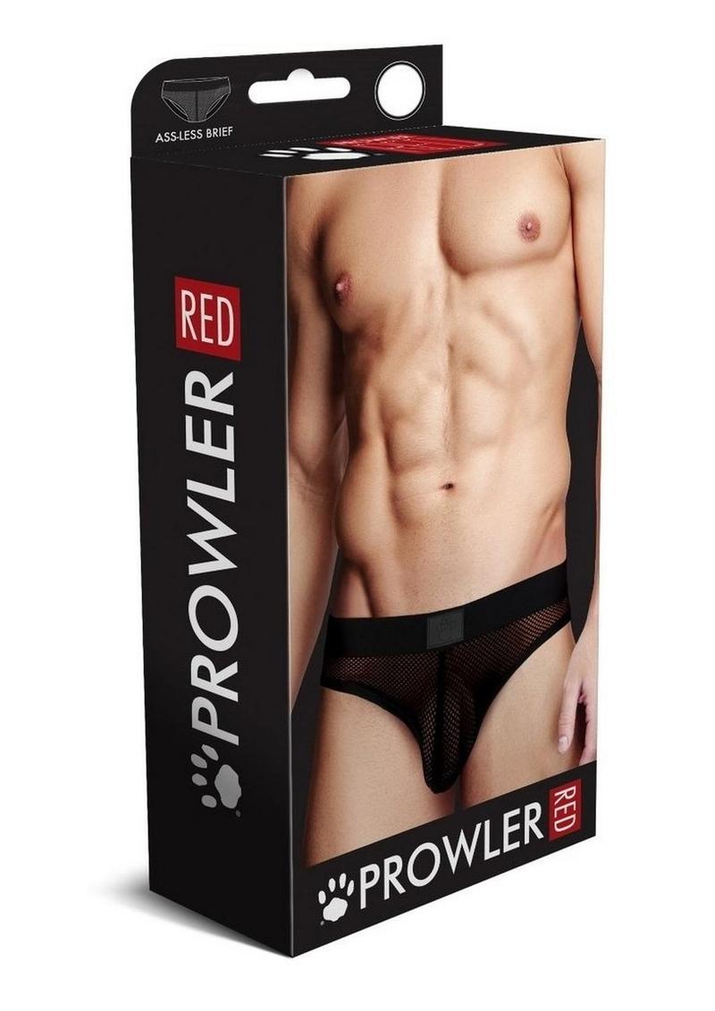 Prowler RED Ass-Less Fishnet Brief