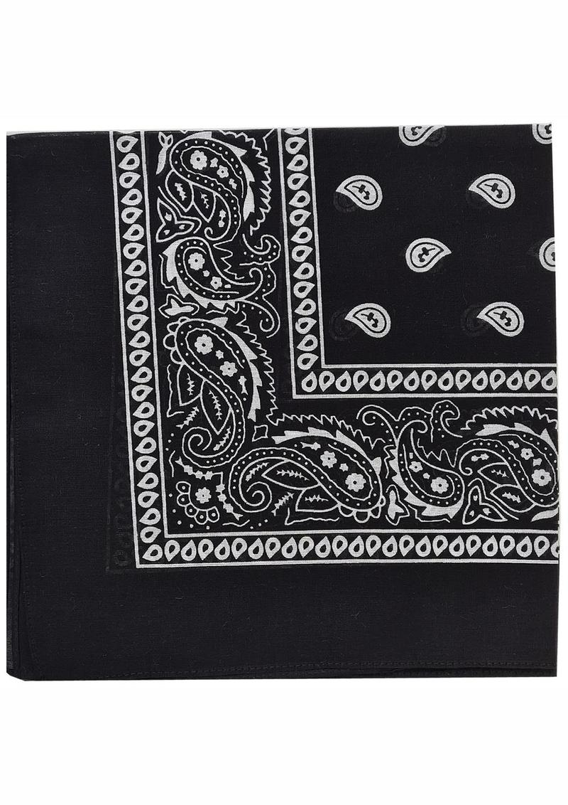 Prowler Red Black Bandana Classic Paisley Design