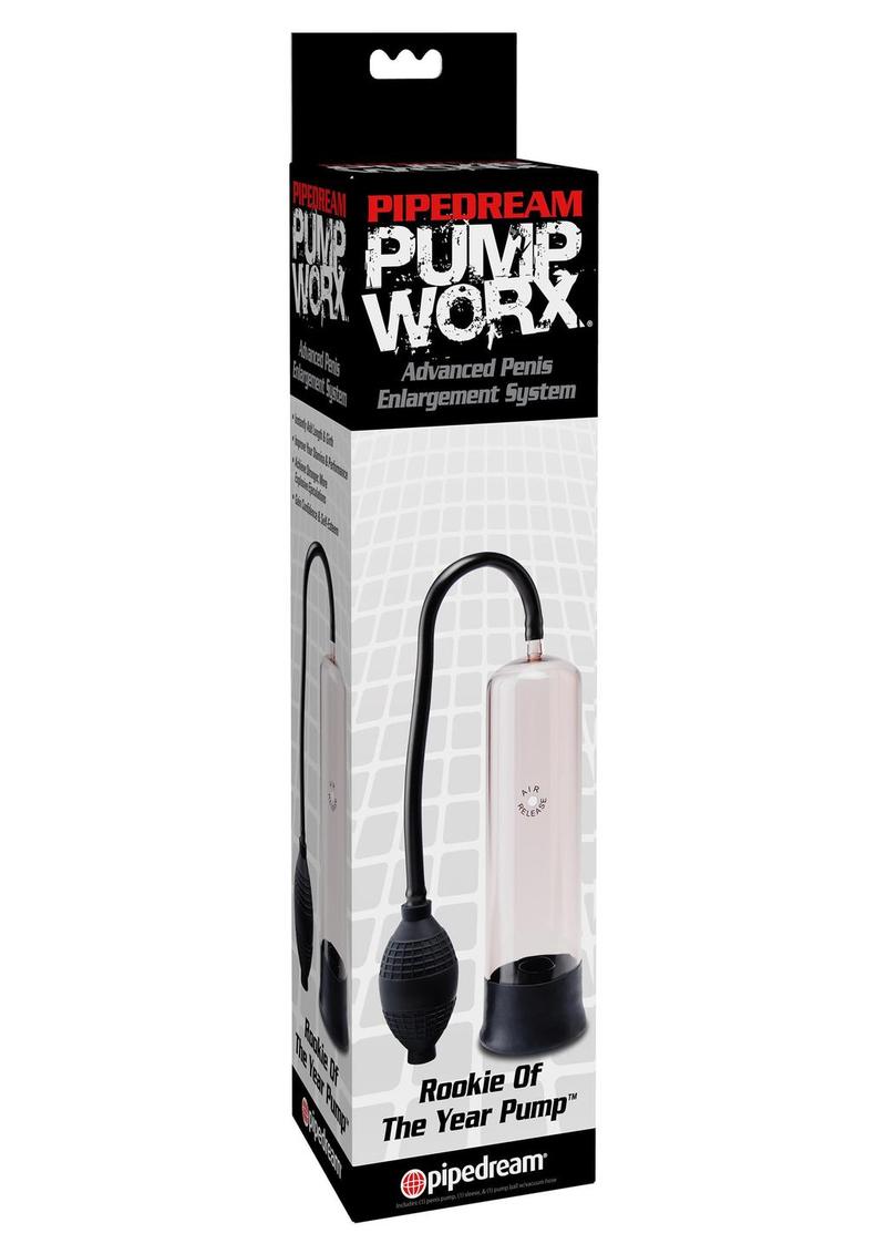 Pipedream Worx Rookie of the Year Beginner-Friendly Enlargement Pump