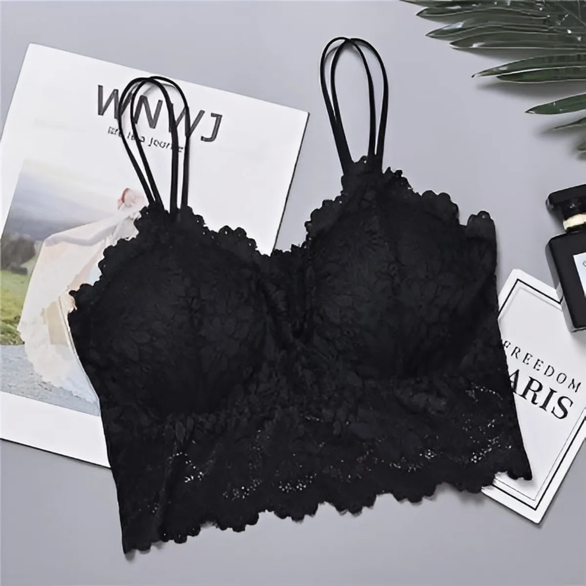 Lace V Neck Bralette