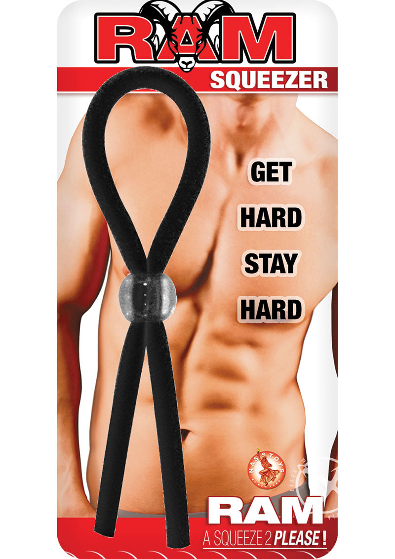 RAM Squeezer Adjustable Cock Tie Erection Enhancer for Men