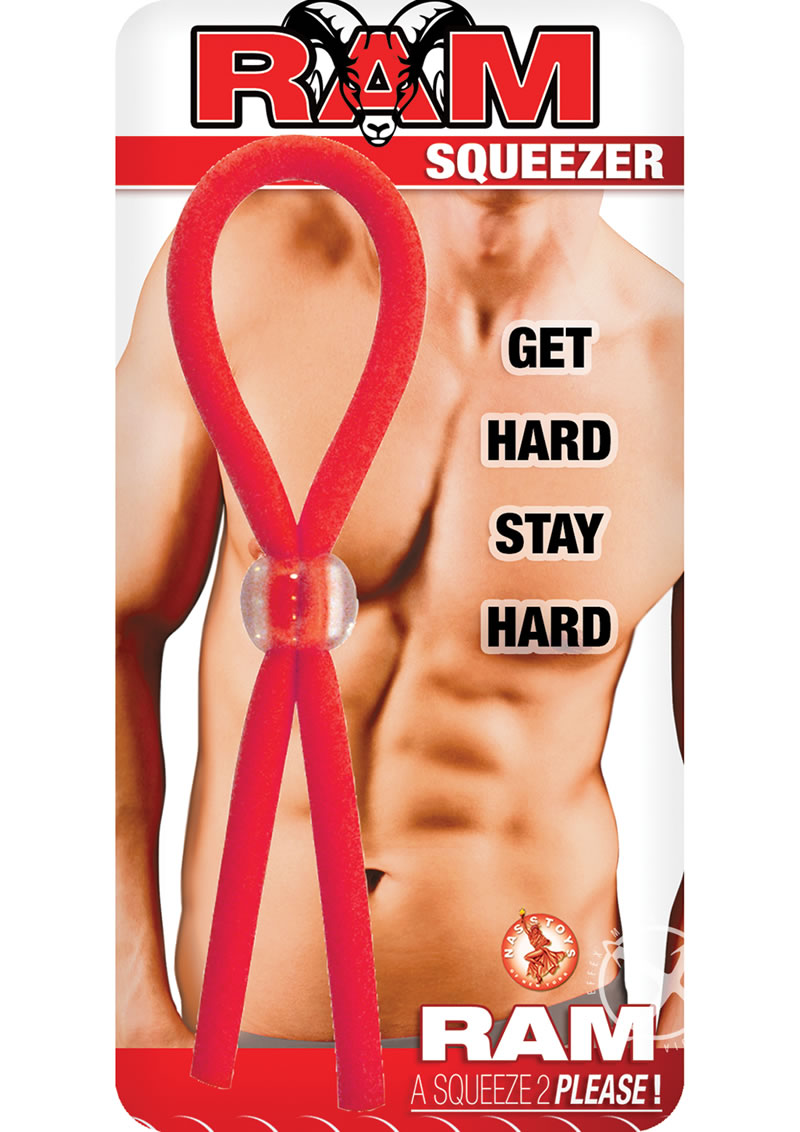 RAM Squeezer Adjustable Cock Tie Erection Enhancer for Men