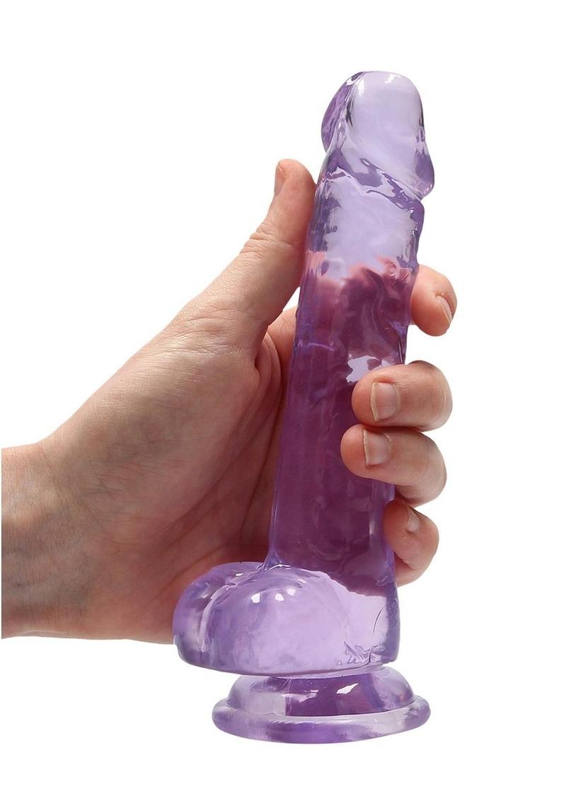 RealRock Crystal Clear Realistic Dildo