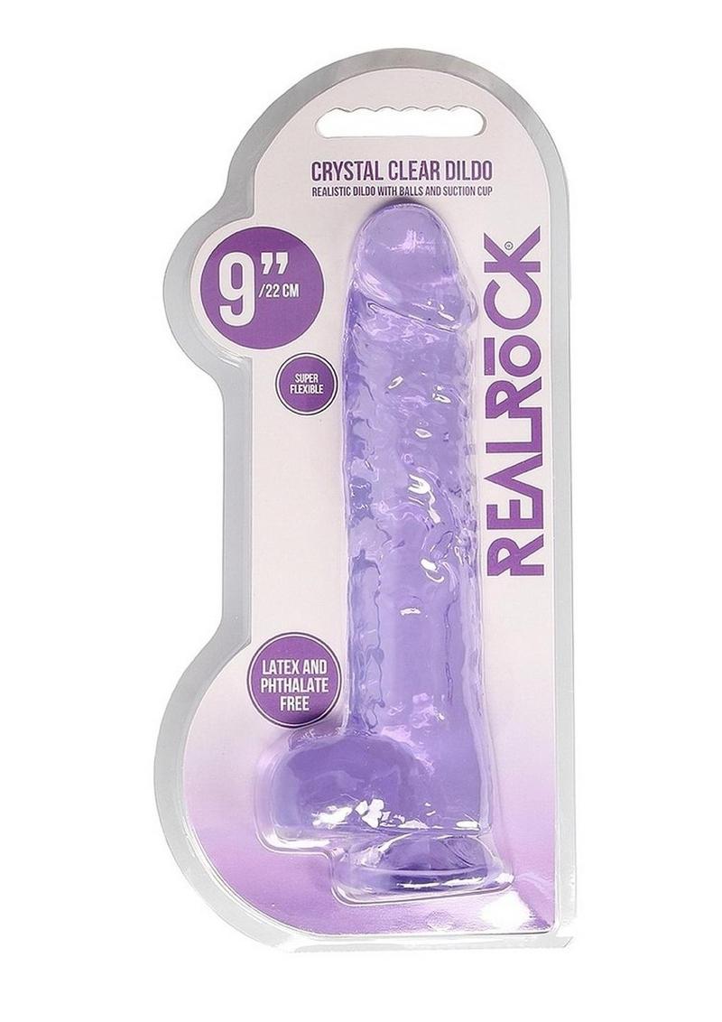 RealRock Crystal Clear Realistic Dildo