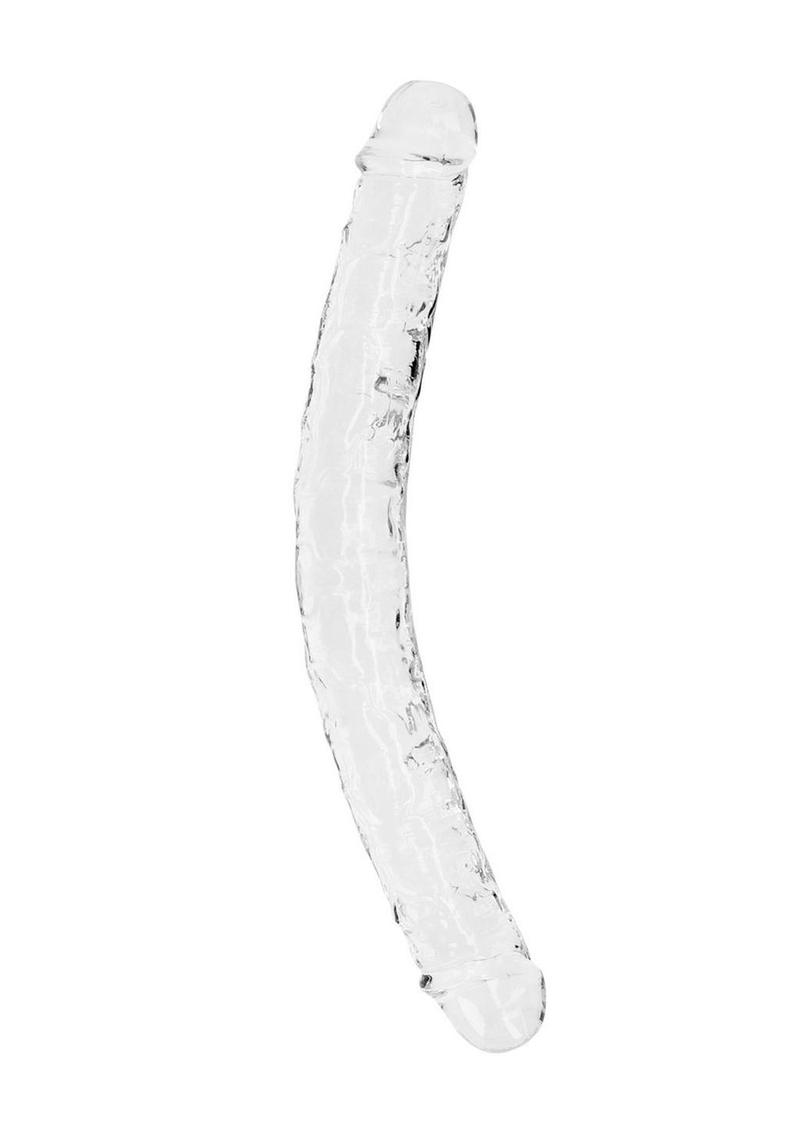 Realrock Crystal Clear Double Flexible And Safe Dong