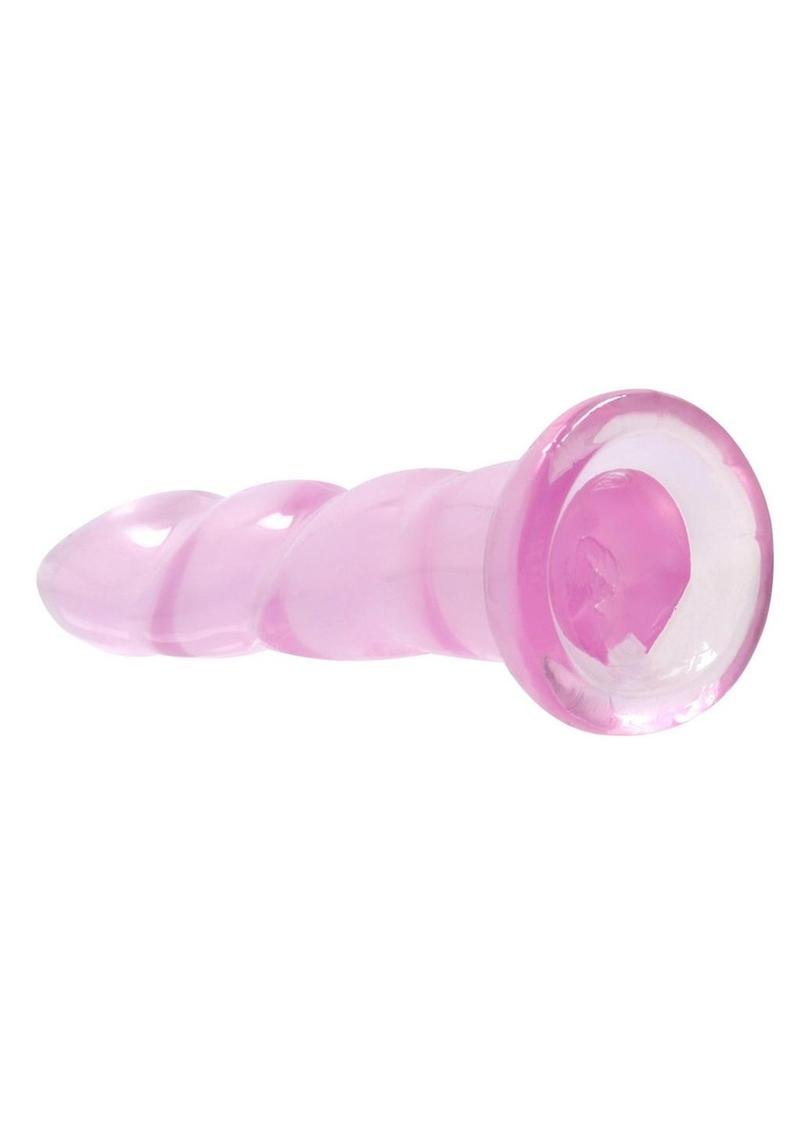 RealRock Crystal Clear Non Realistic Dildo