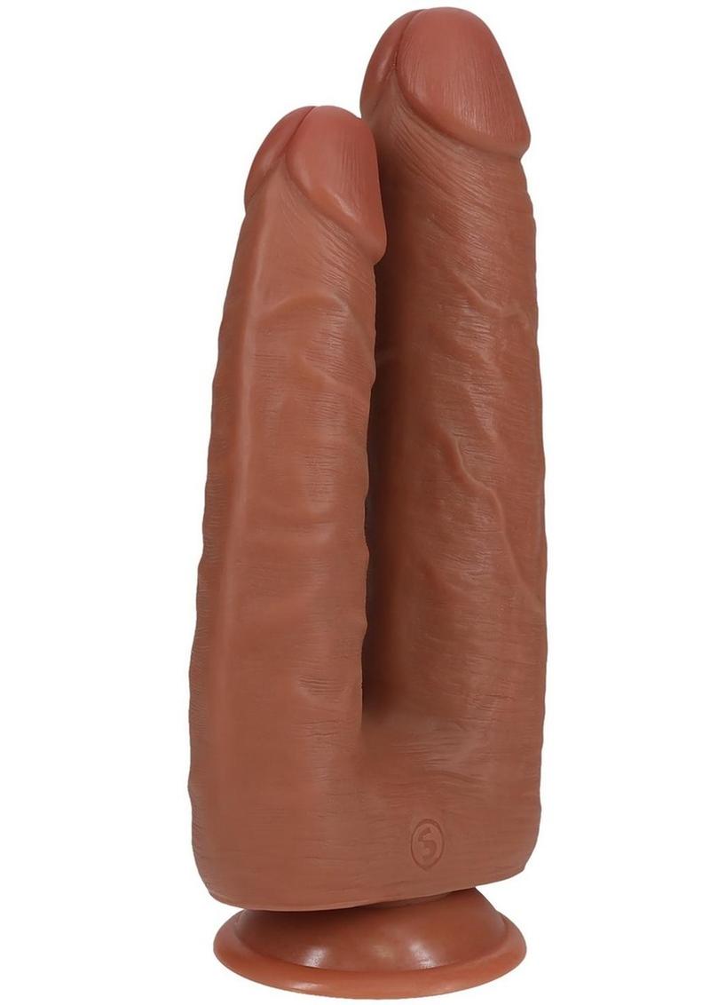Realrock Double Trouble Double Dildo with Suction Cup