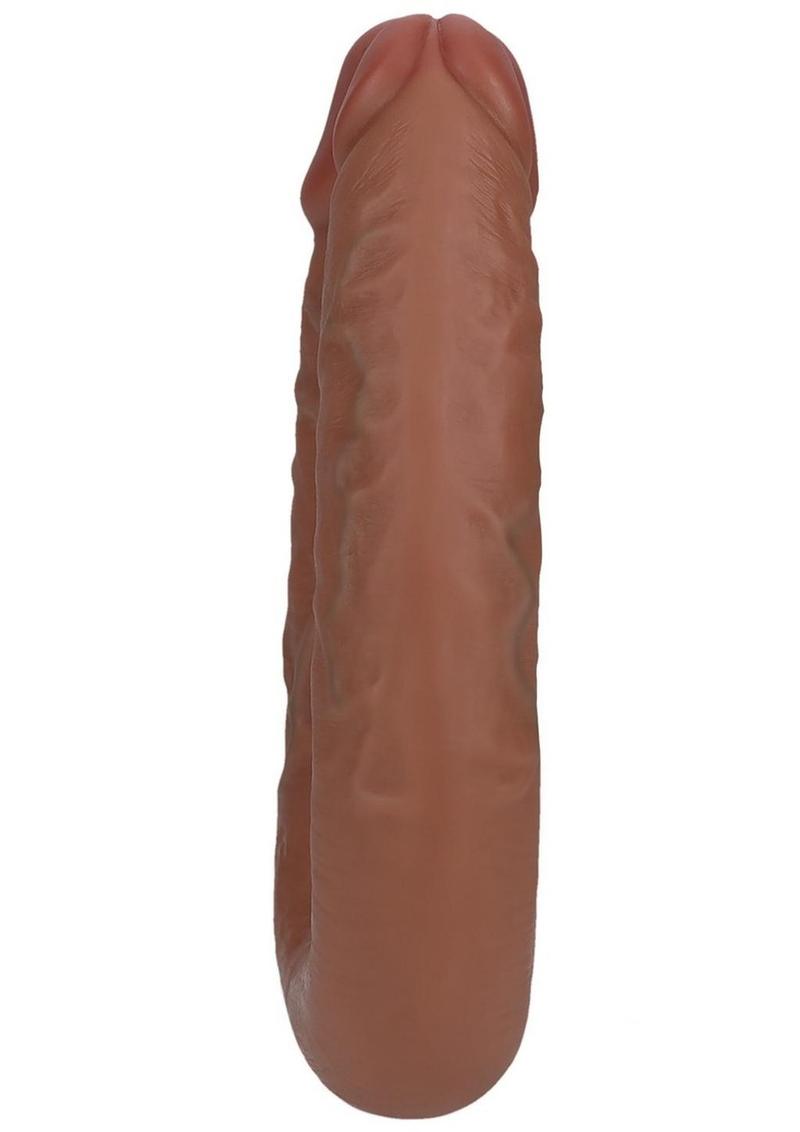 Real Rock U-Shaped Realistic Skin Double Dildo