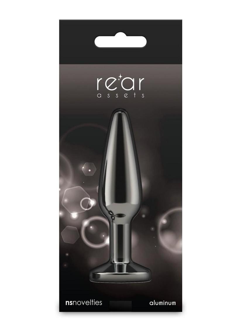 Rear Assets Chrome Tapered Anal Plug